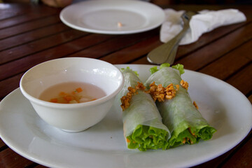 Spring Rolls in Cambodia 