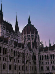 Fototapeta premium Political building, side view, architecture