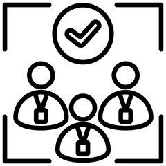 Participant Outline Icon