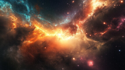 Obraz premium Cosmic Nebula