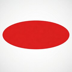 Oval red icon
