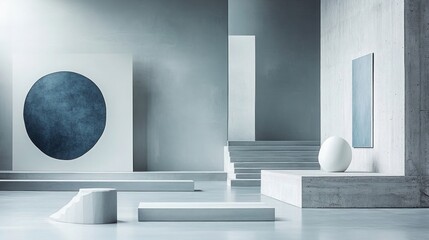Artful Design: A Harmonious Blend of Sculptures and Architecture for Elegant and Inspiring Spaces
