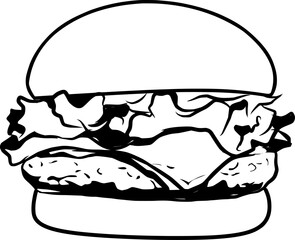 Hamburger wit cheese