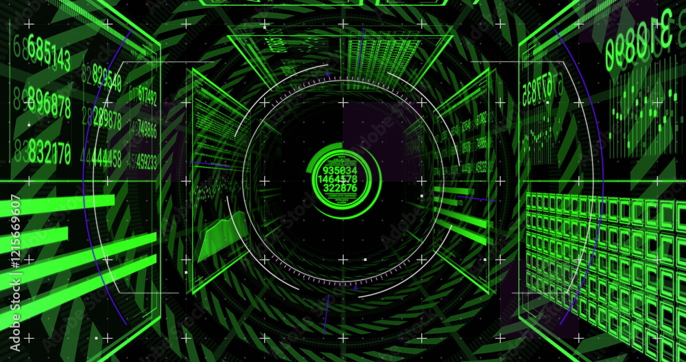 Aufkleber image of scope scanning with digital data processing