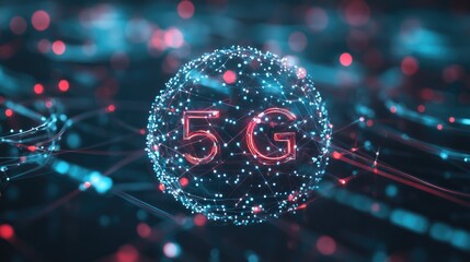 A graphic representation of G waves emanating from a central node.