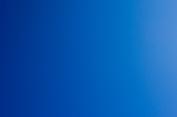 雲一つない空、青のグラデーション