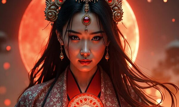 Goddess Amaterasu, Japanese Sun Deity of Light and Purity