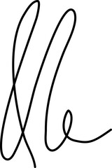 Set of spiral line doodle style. Design elements