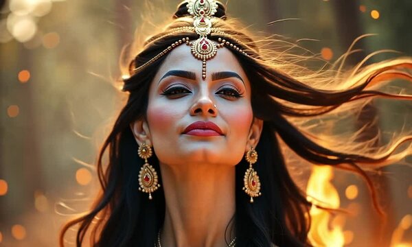 Goddess Parvati, Hindu Deity of Love, Power, and Devotion