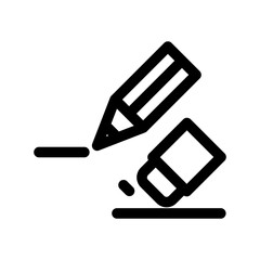Eraser icon design template