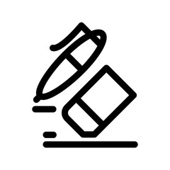 Eraser icon design template