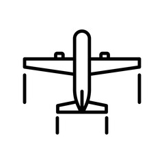 Plane icon design template
