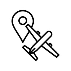 Plane icon design template