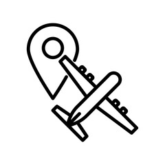 Plane icon design template