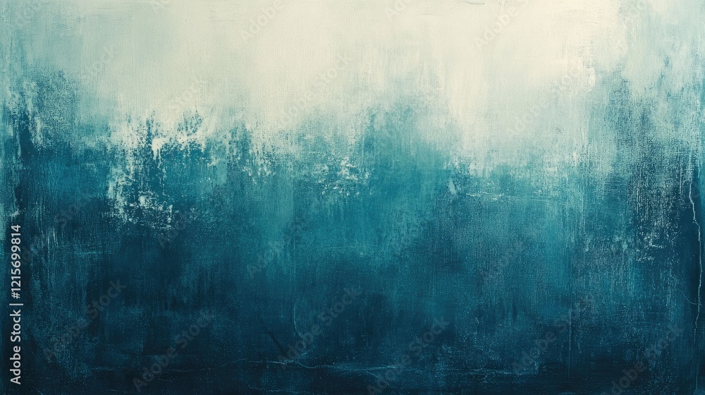 Poster abstract textured background in shades of blue and teal with soft gradient and copy space for text p