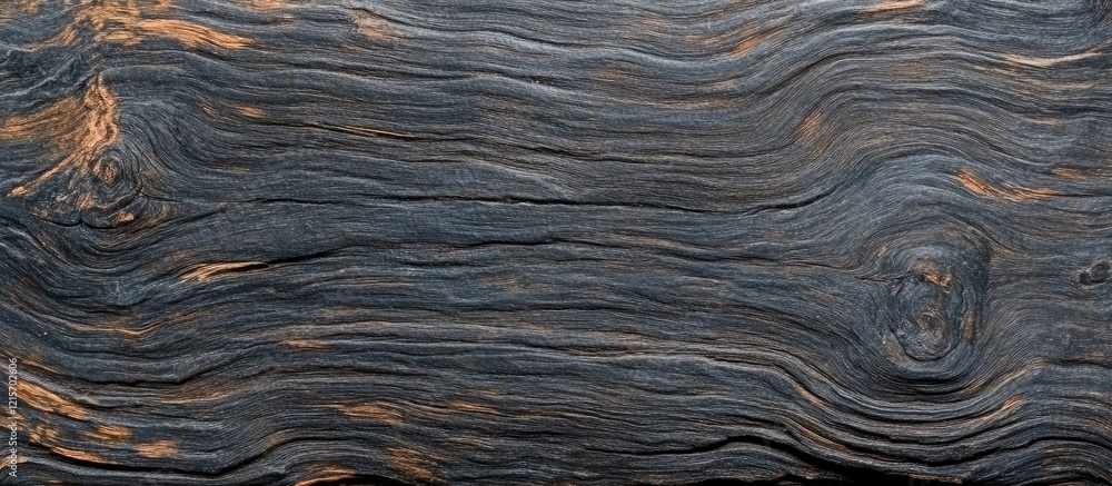 Poster dark textured wood surface with natural patterns and grain details suitable for backgrounds or desig