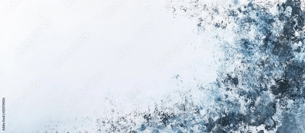 Poster abstract blue and white textured background with splashes and gradients suitable for graphic design 