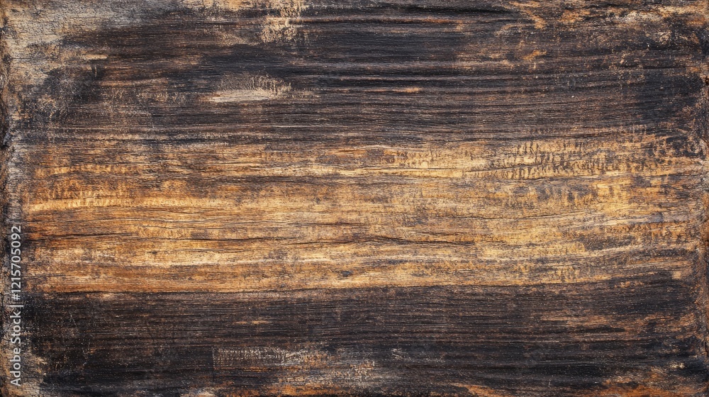 Poster aged brown wood texture background with copyspace for text and design elements