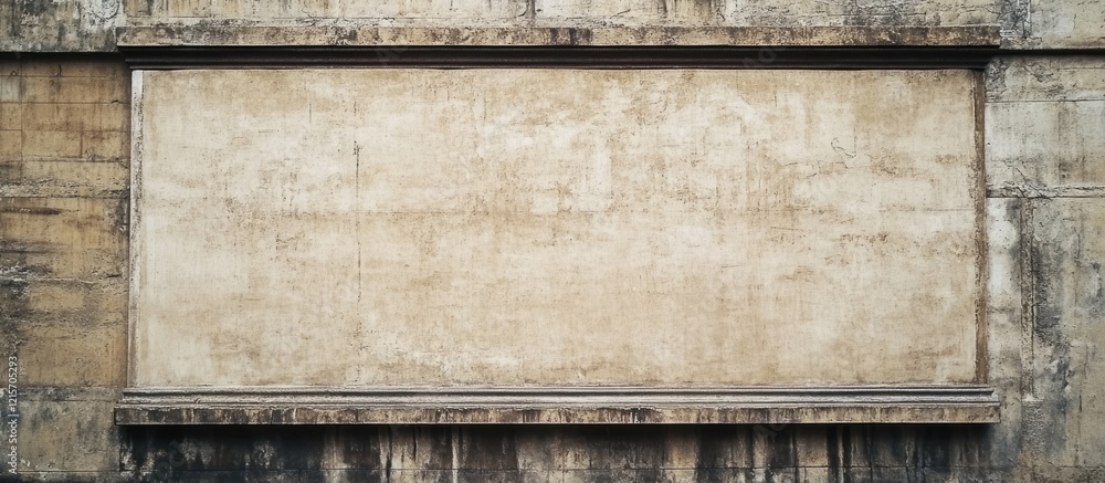Poster blank concrete wall with textured surface and ample copy space for text placement. suitable for back
