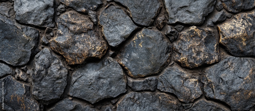 Poster textured dark stone wall background with uneven surfaces and various rock shapes ideal for design ap