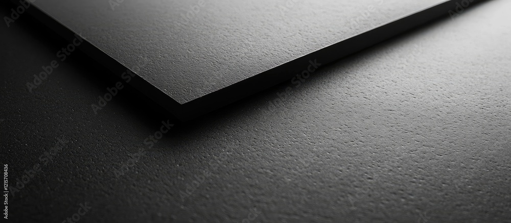 Poster abstract black background with textured surface and sharp angles featuring copy space for design ele