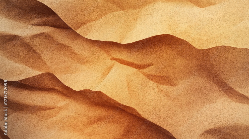 Aufkleber aged paper texture in warm brown tones featuring soft gradients and ample empty space for text place