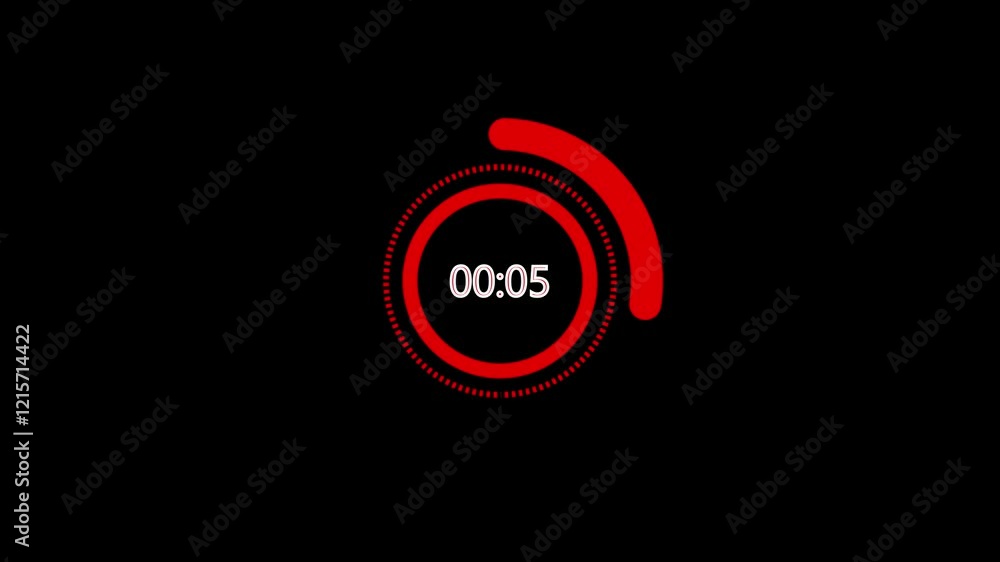 Poster digital stopwatch or timer, countdown from 10 to 0 , 10 seconds countdown timer, countdown timer, co