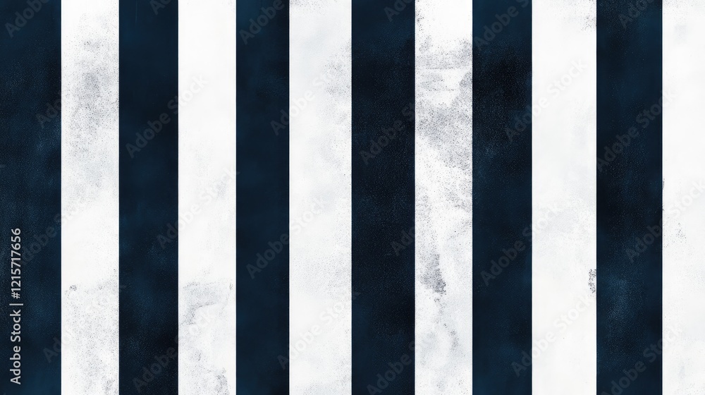 Poster textured stripe pattern in white and deep navy blue creating a modern and elegant background design 