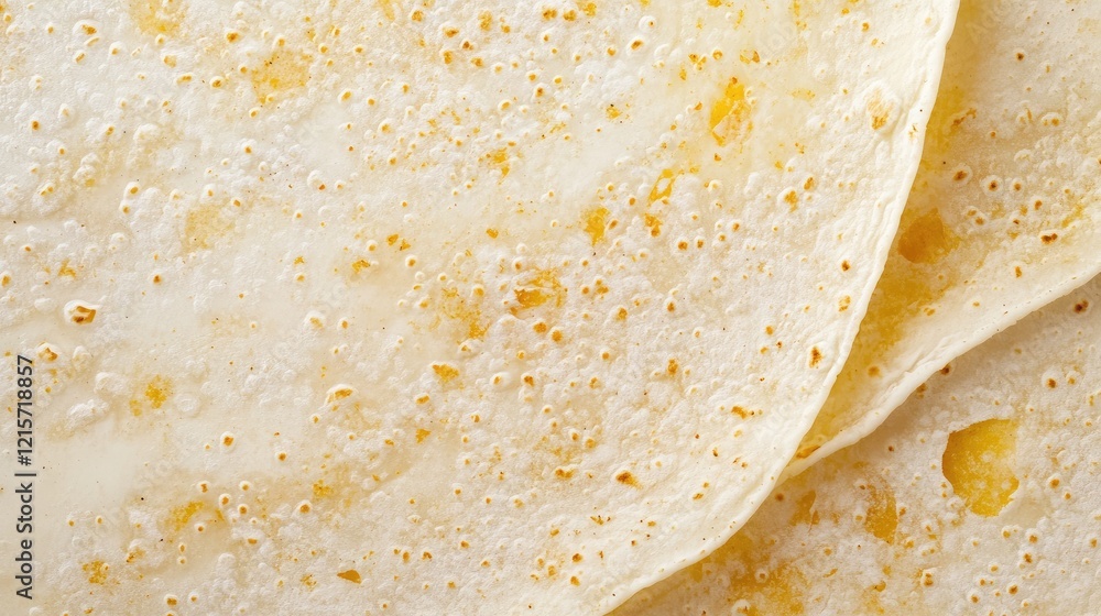 Aufkleber empty tortilla background for taco preparation with authentic grain texture ideal for culinary and f