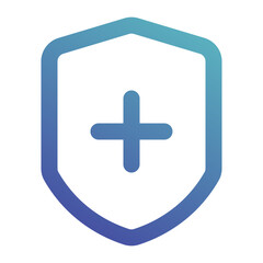 Obraz premium shield icon for illustration