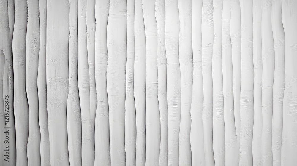 Poster textured white wooden background with vertical furrows and subtle grain patterns for elegant minimal