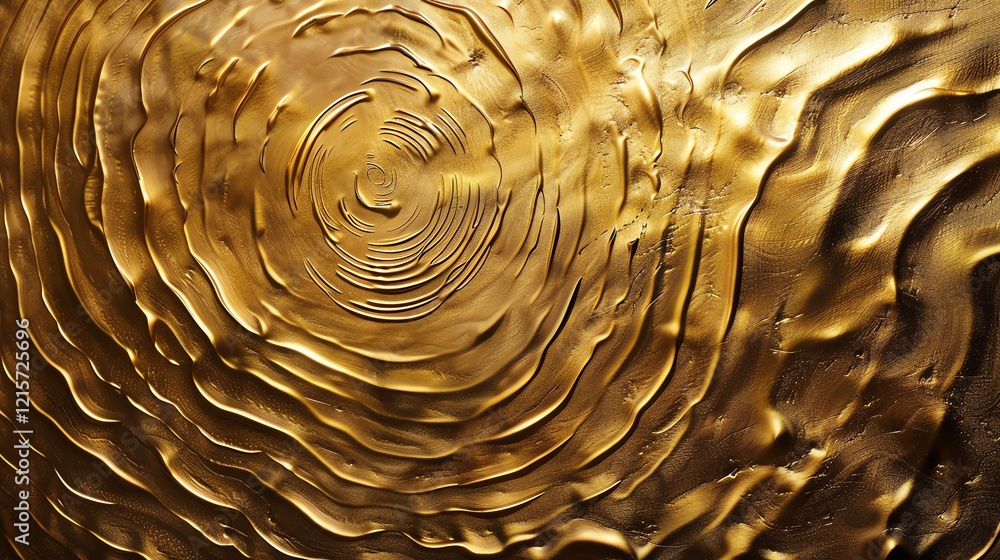 Poster molten gold swirls and ripples in a mesmerizing pattern, creating an opulent and luxurious backgroun