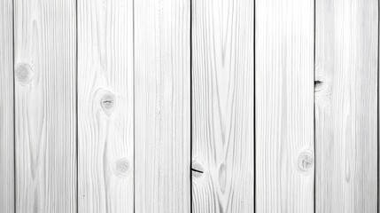 Obraz premium Light Grain White Wood Planks with a Rustic Appearance and Subtle Texture in Horizontal Arrangement on a Neutral Background