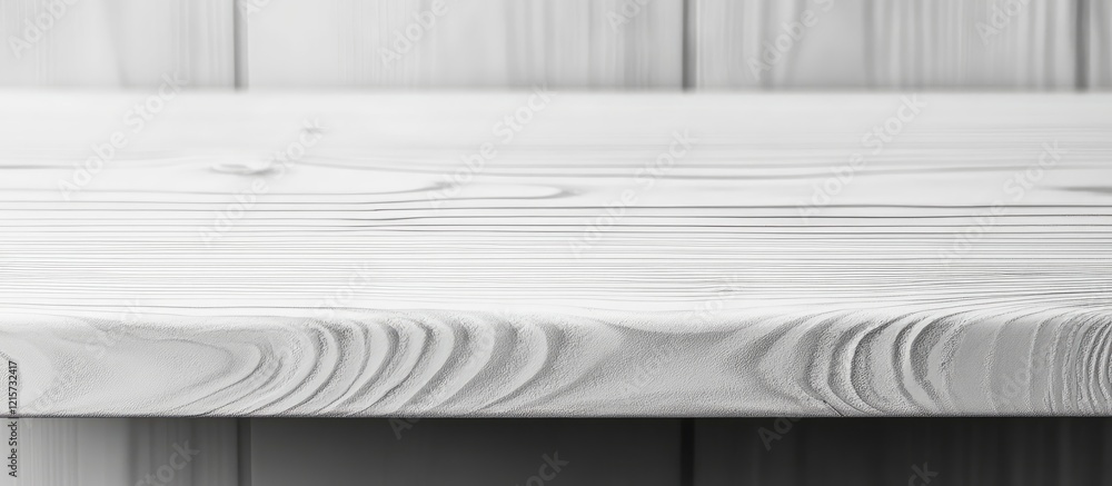 Aufkleber white wooden tabletop texture with blurred gray background ideal for mockup display and design needs