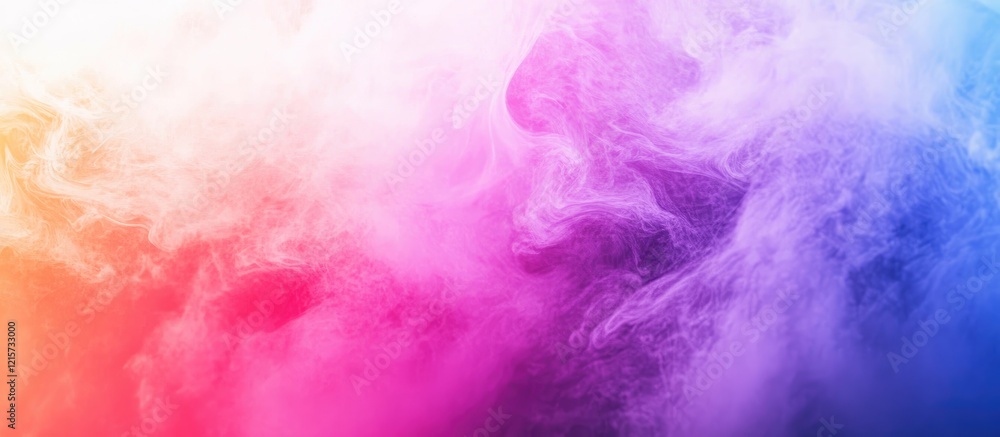 Poster vibrant blurry multicolor gradient abstract background with soft textures ideal for creative text ov