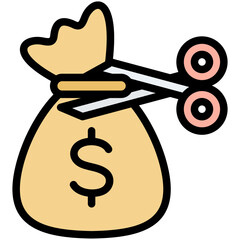 Cost Reduction Icon