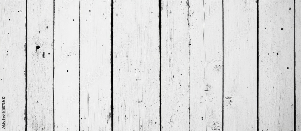 Poster white vintage wooden plank background texture from top view featuring empty space for text on light 