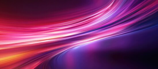 Dynamic 5G Technology Background with Vibrant Colors and Empty Space for Text Usage in Promotions and Advertisements