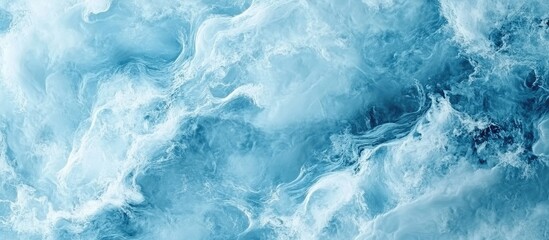 Fototapeta premium Trendy Light Blue Abstract Background Ideal for Business Cards and Website Headers Featuring Soft Blurry Design and Ample Copyspace