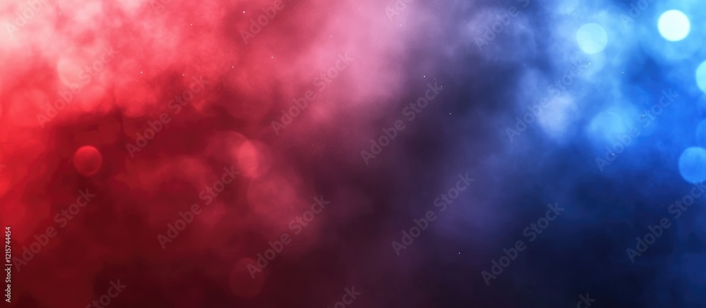 Poster vibrant abstract background featuring red and blue light motion blur with ample empty space for crea