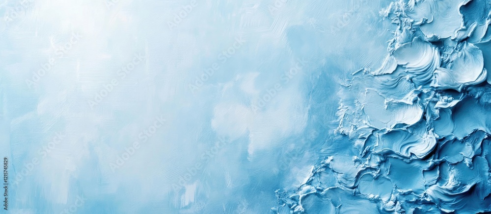 Poster textured light blue gradient background with relief effect ideal for banners and promotions featurin