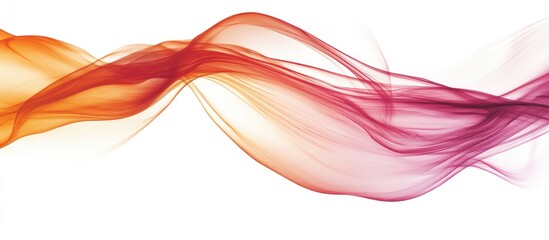 Vibrant flowing wisps in vivid colors with empty copyspace for text ideal for promotional or artistic design purposes