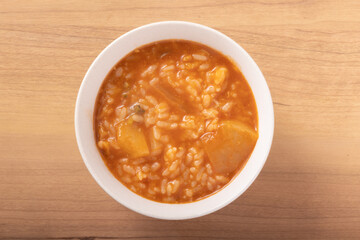 トマトスープ粥