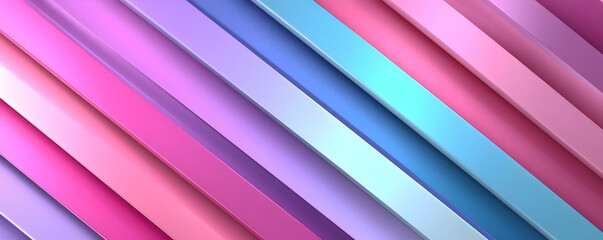 Obraz premium Diagonal Pastel 3D Abstract Background