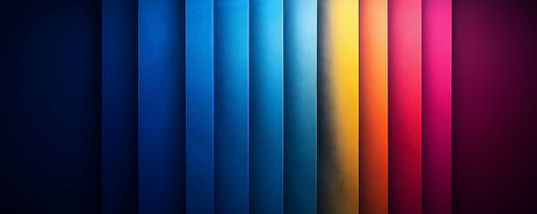 Abstract Rainbow Stripes Background
