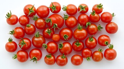 フレッシュなミニトマトの美しい盛り付け