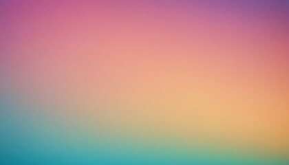 Obraz premium Colorful Retro Gradient Backdrop with Textured Grain Effect. 4