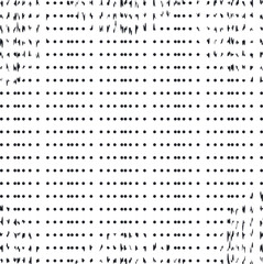 Screentone or texture with dots and distortions at the edges.