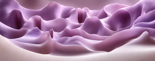 Obraz premium Purple 3D Abstract Background Illustration