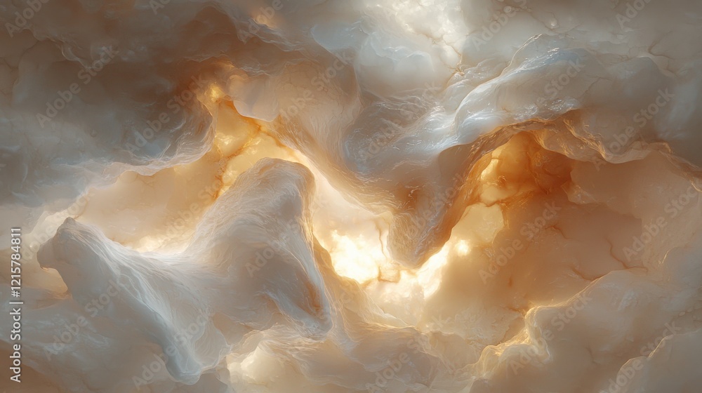 Poster enigmatic dreamlike abstraction artistic visualization surreal textures ethereal environment abstrac